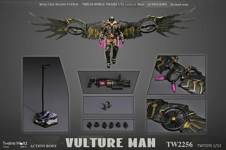 1:12 Vulture Man Action Figure