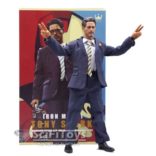 1:6 American Billionaire A.K.A Tony Stark Male Custom Figure Set