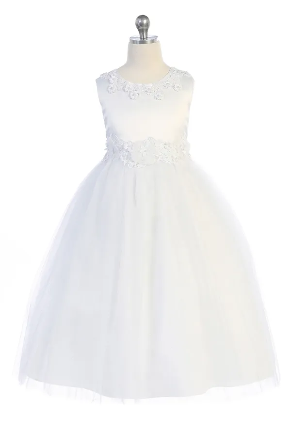 458 Luxurious Princess First Communion or Flower Girl Dress