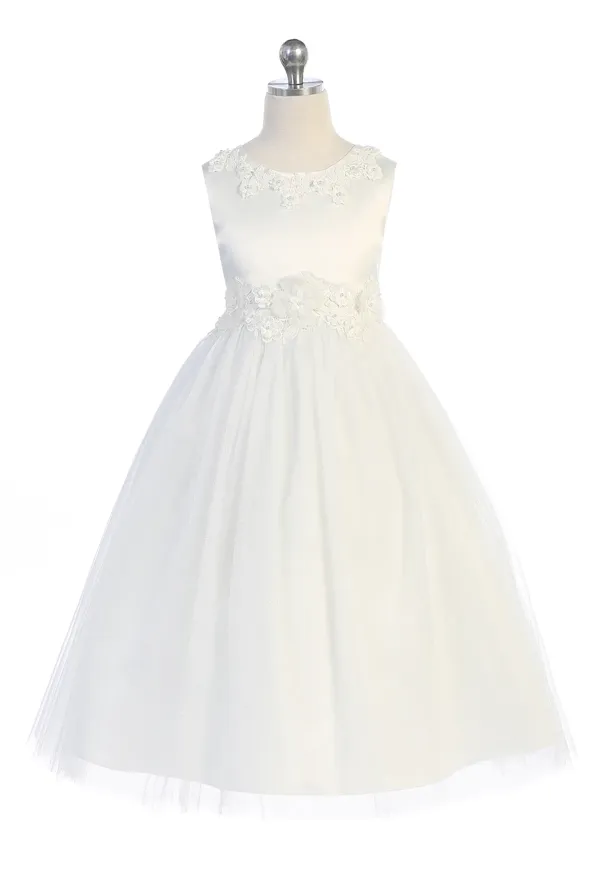 458 Luxurious Princess First Communion or Flower Girl Dress