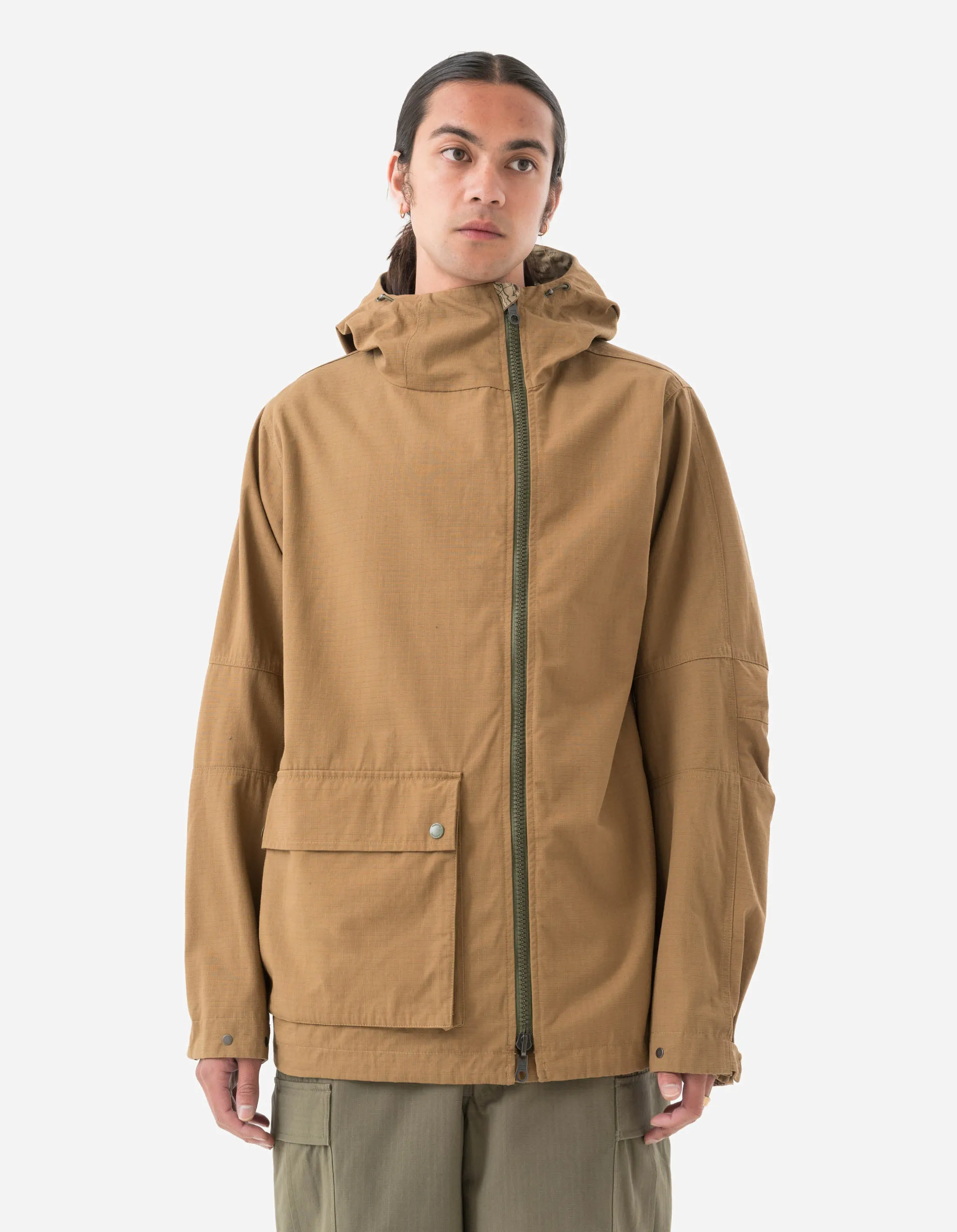 5222 Reversible Cordura Asym Parka Mushroom/Desert