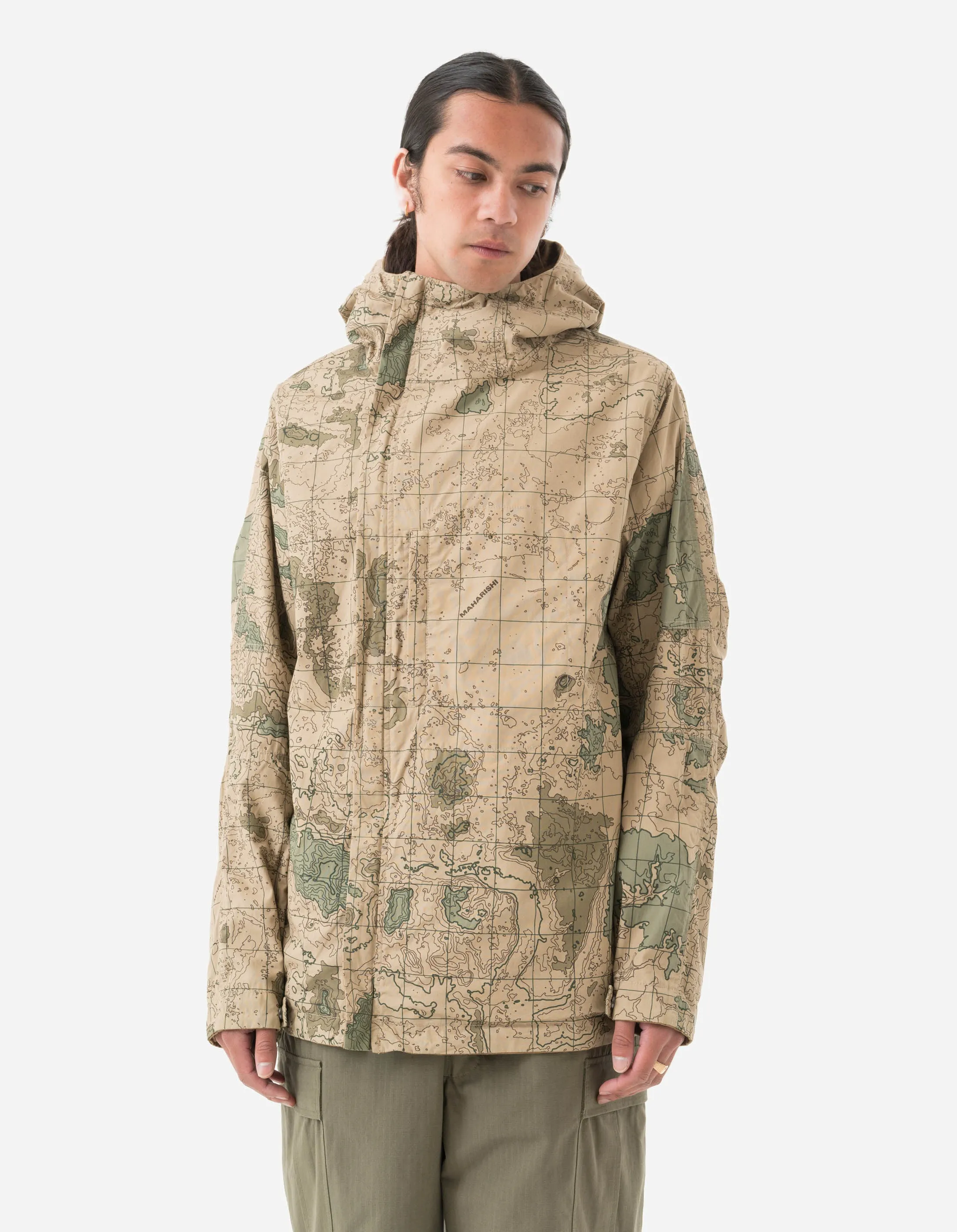 5222 Reversible Cordura Asym Parka Mushroom/Desert