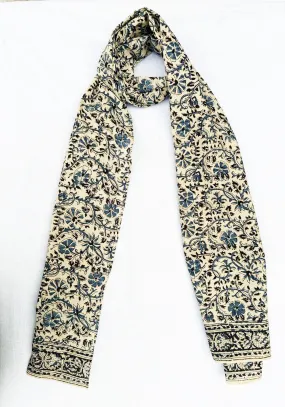 600-082 Women's Scarf - Hand Block Printed