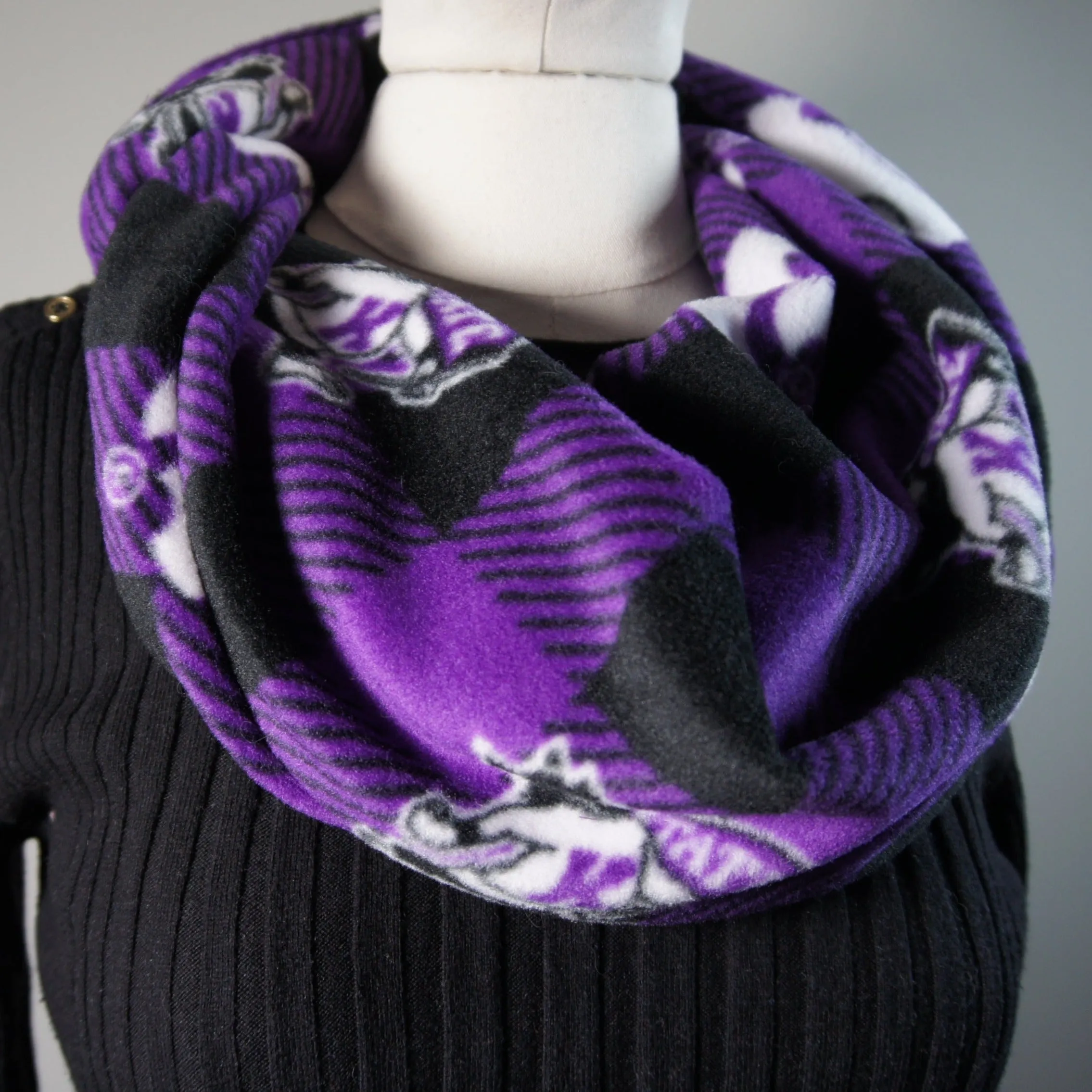 Accessories - Scarves - Cowl - NCAA - Kansas State University-KSU - Wildcats