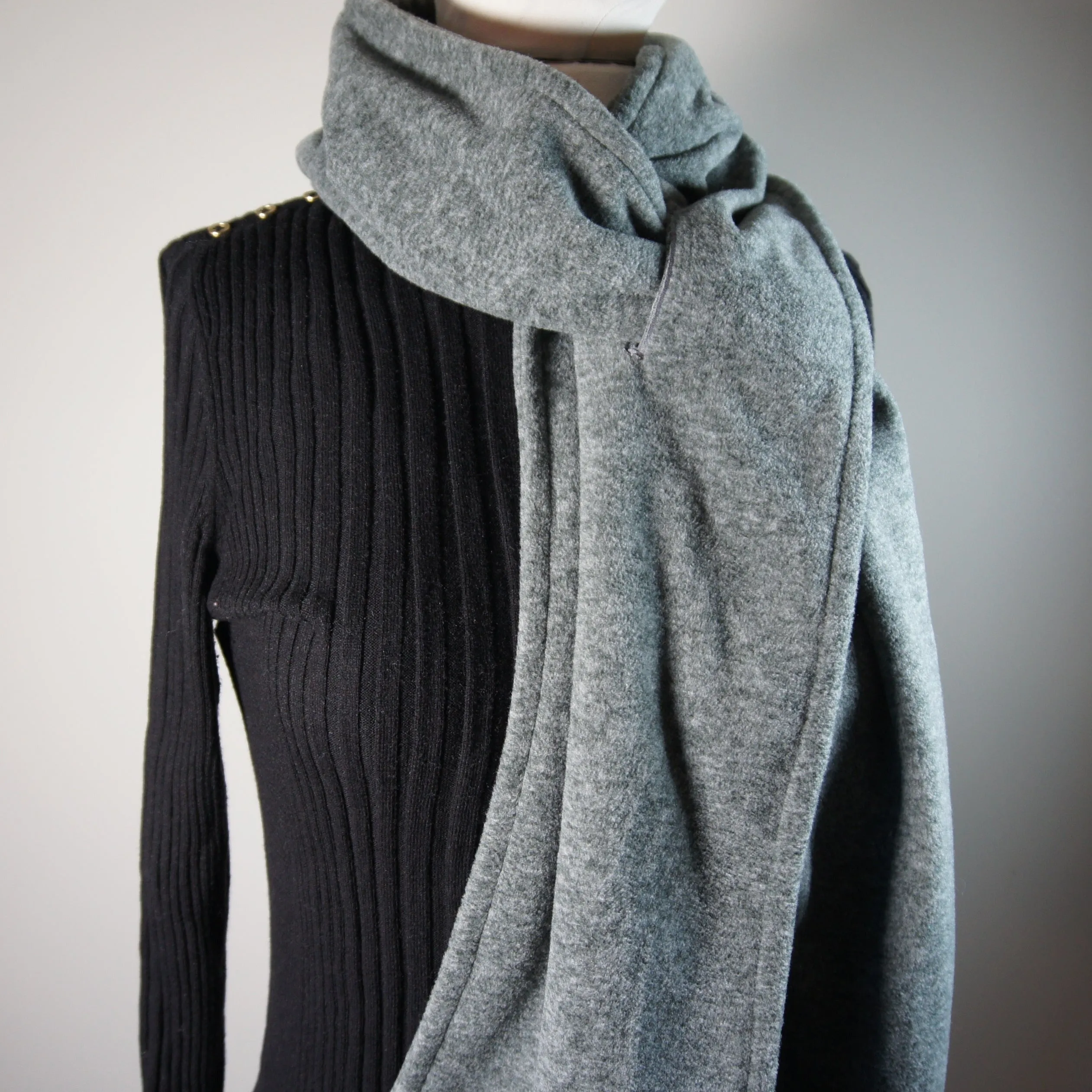 Accessories - Scarves - Tailored - Heather Gray