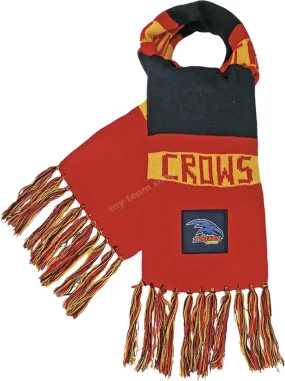 ADELAIDE CROWS AFL BAR SCARF