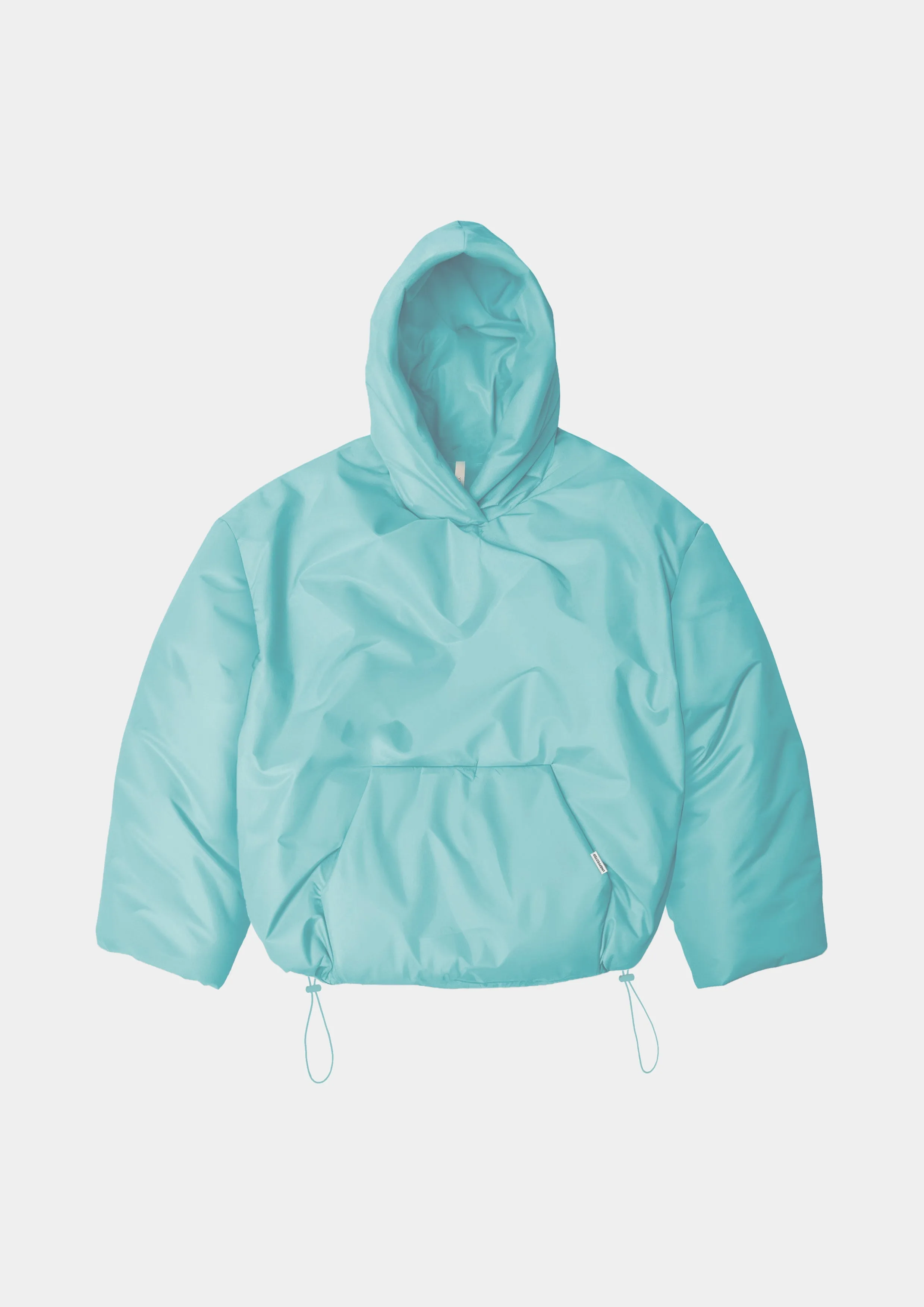 Airdrop Puffer Hoodie - Blue