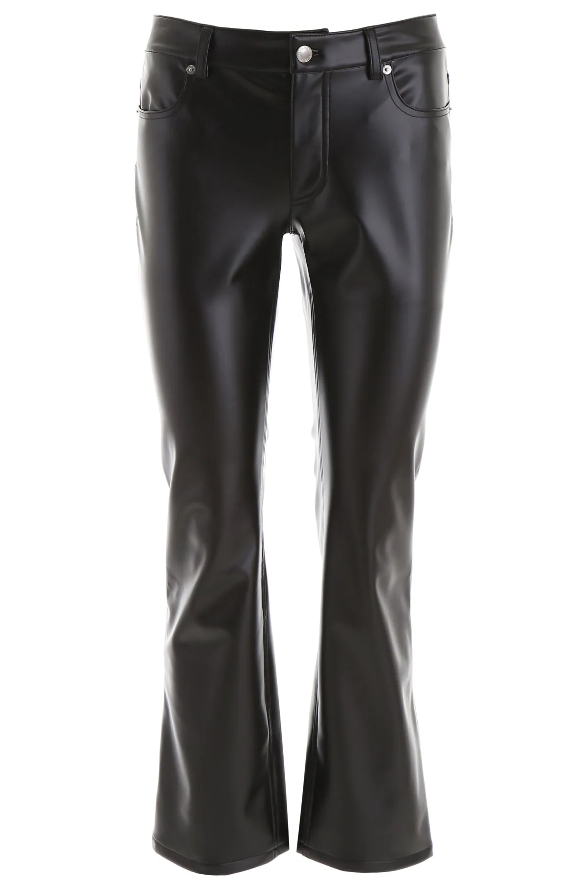 Alexander Wang Flared Faux Leather Pants