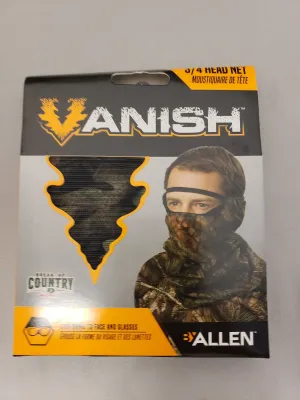 Allen Vanish Visa Form Mesh MOBU Country 3/4 Head Net 25370