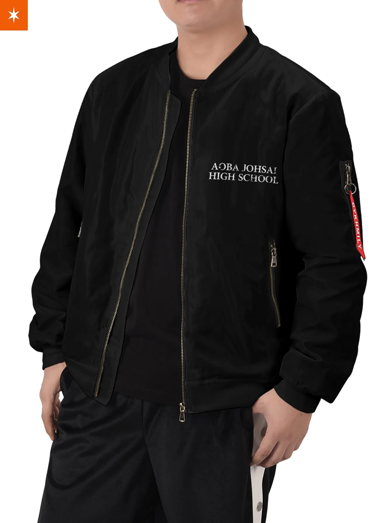 Aoba Johsai Rally Bomber Jacket