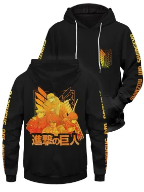 AOT Power Four Unisex Pullover Hoodie