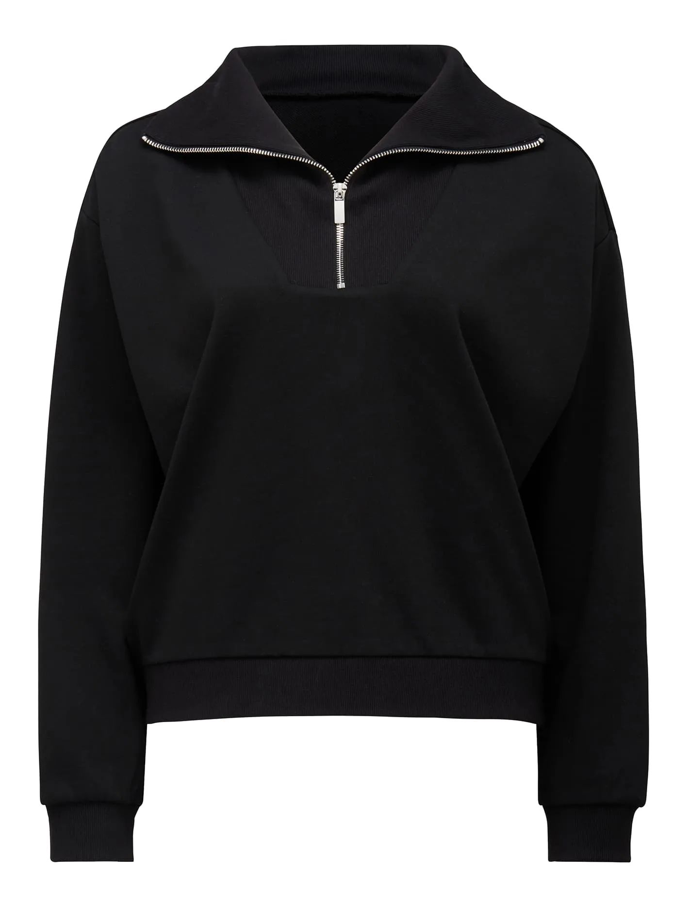 Archie Loungewear Zip Neck Sweater