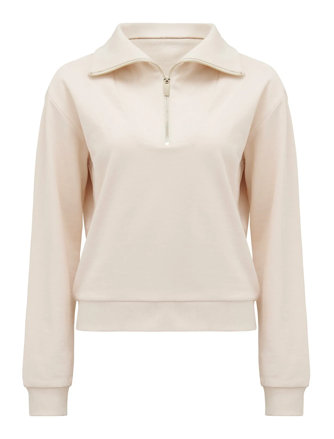 Archie Loungewear Zip Neck Sweater