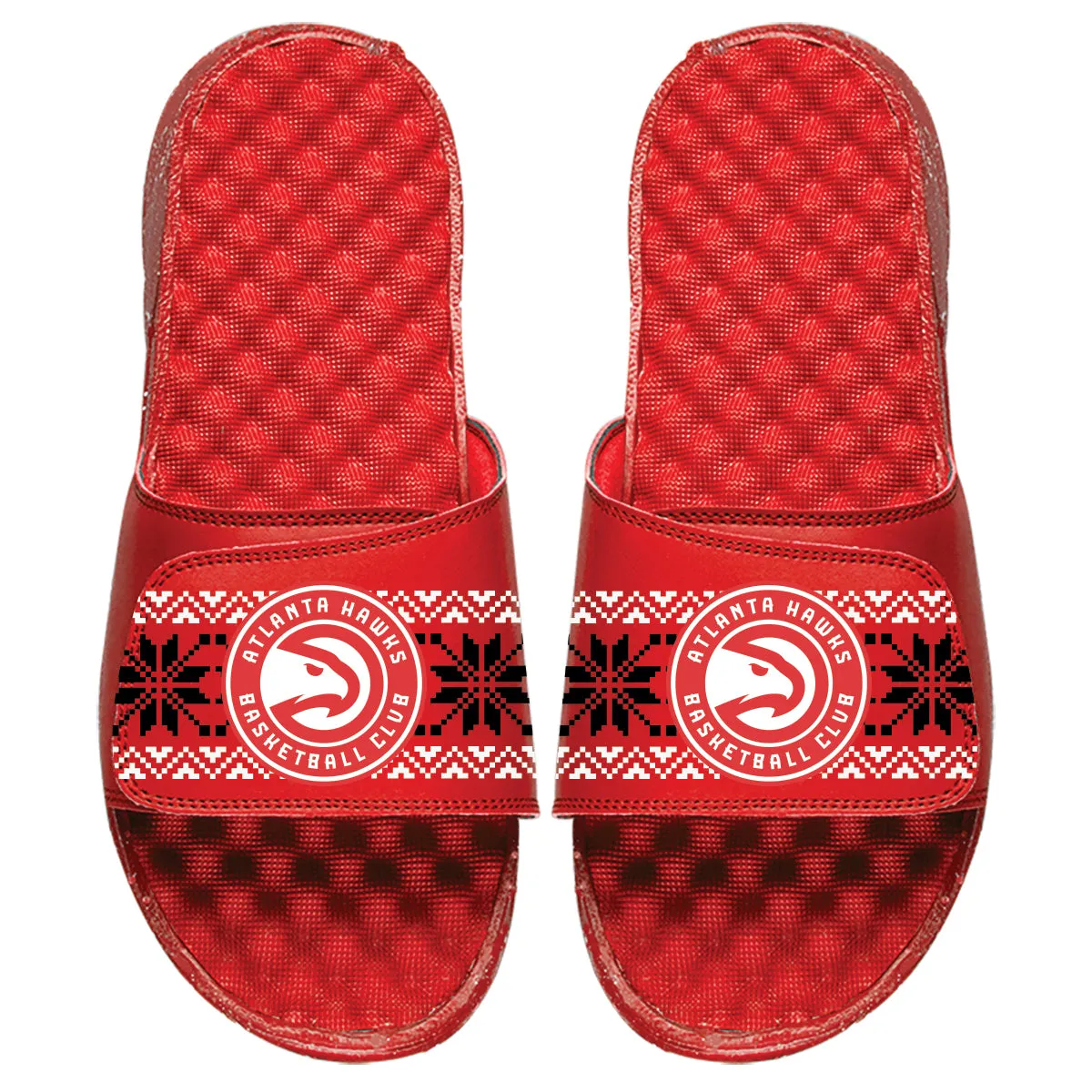 Atlanta Hawks Ugly Sweater Slides