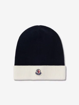 Baby Beanie Hat in Navy