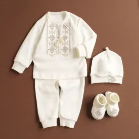 Baby Boy Ivory Set