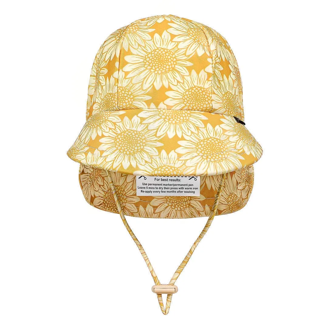 Bedhead Kids Swim Legionnaire Beach Hat - Sunflower