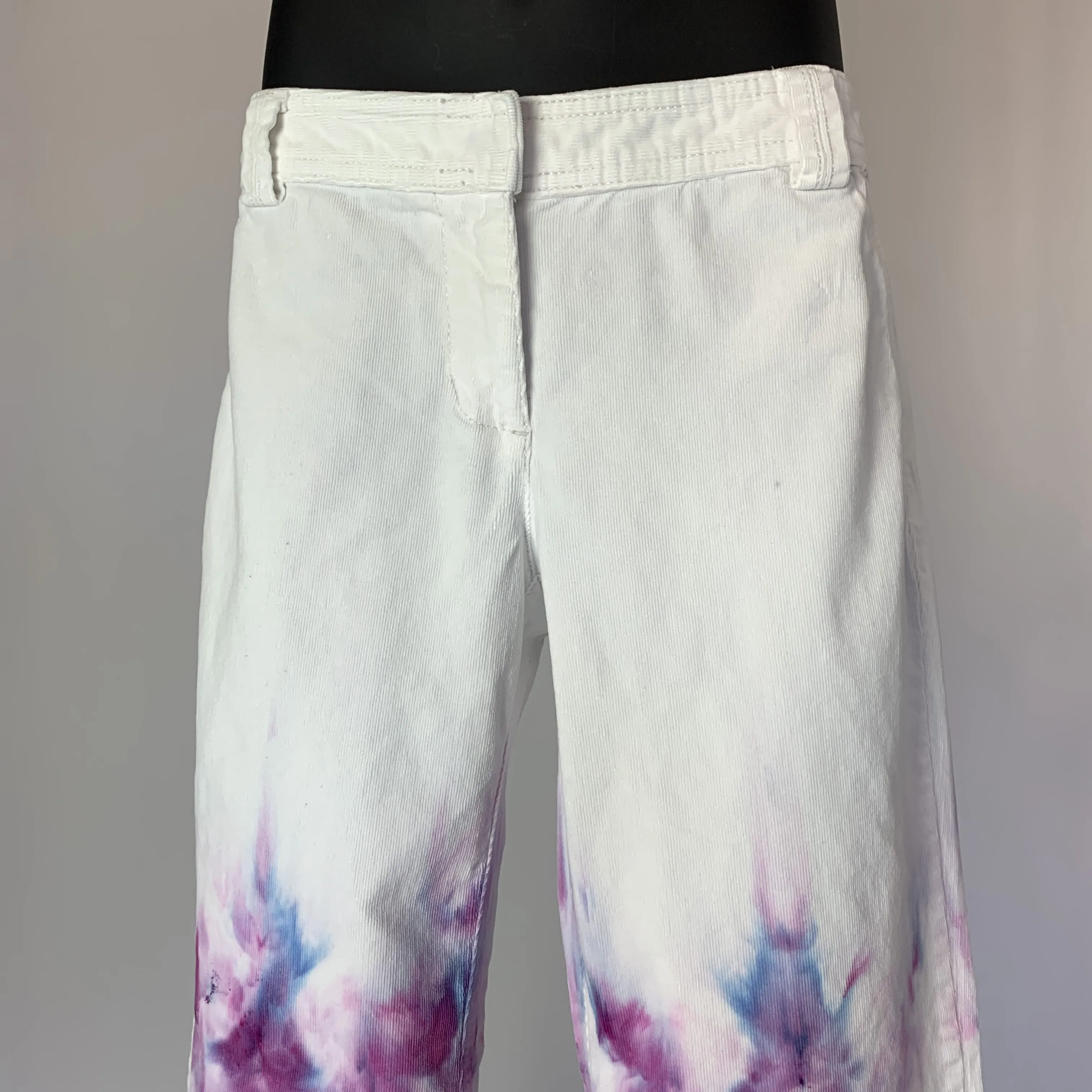 Berry Fractal Explosion | Bell bottom corduroy pants | Size S-M