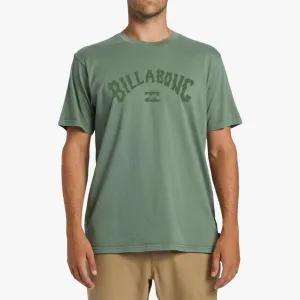 Billabong Mens Arch Wave Short Sleeve Tee Hunter