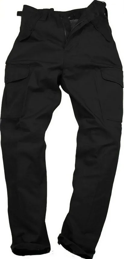 Blue Castle Mens Combat Cargo Work Trousers Regular Leg