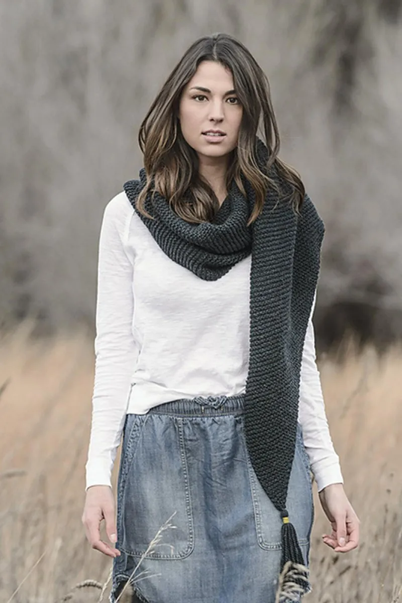 Blue Sky Fibers The Classic Series Patterns - St. Cloud Scarf - PDF Download