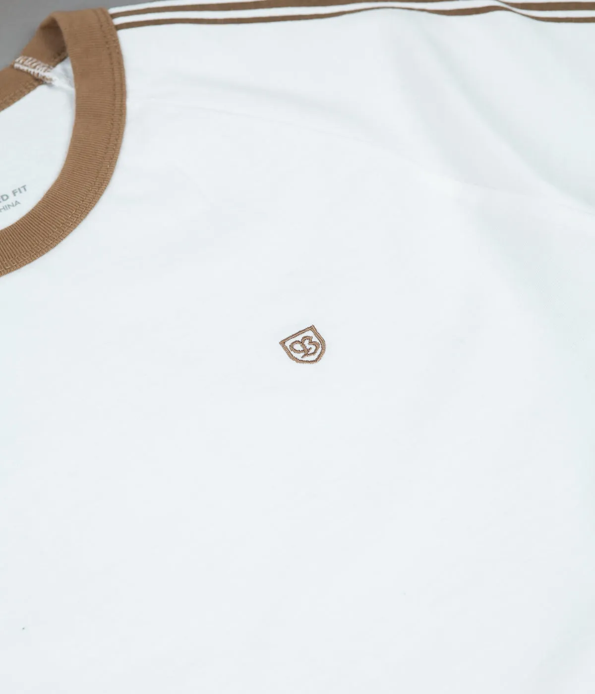 Brixton Este II T-Shirt - Off White / Coconut