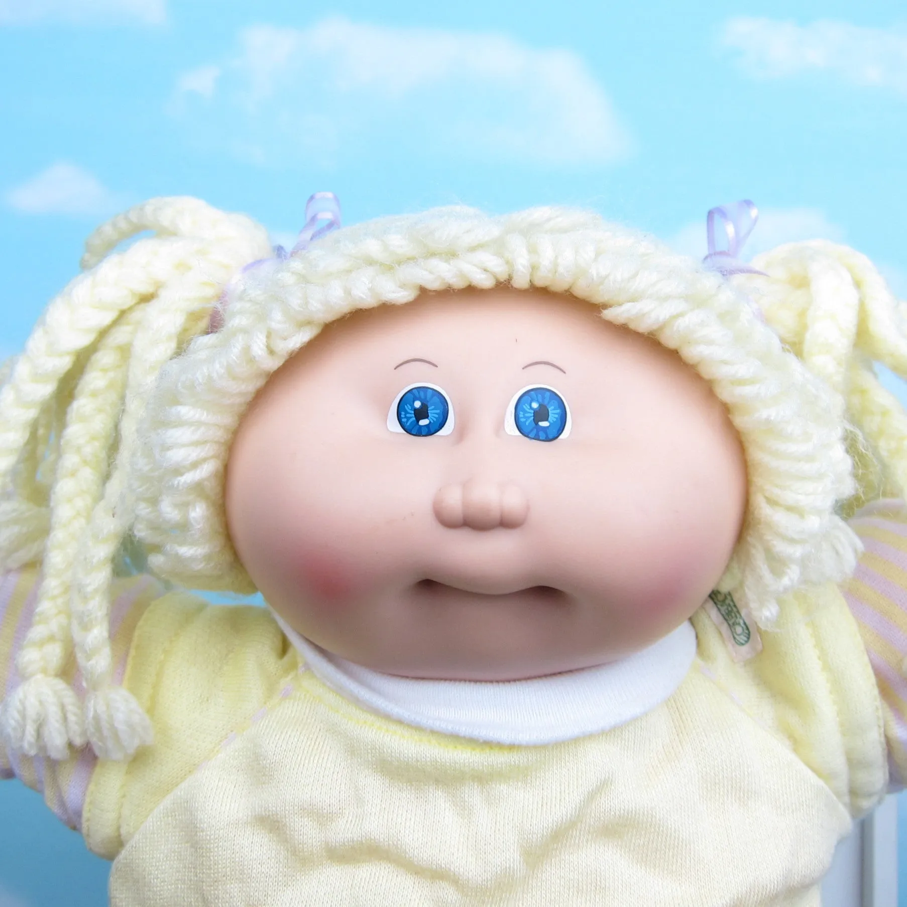 Cabbage Patch Kids Doll - Girl, Blonde Hair with Braided Pigtails, Blue Eyes