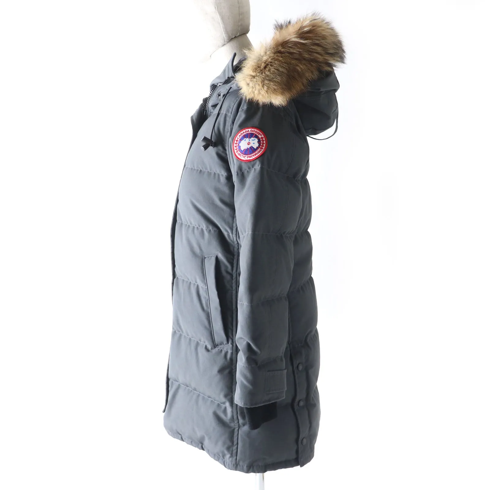 Canada Goose Shelburne Parka Down Coat Gray S/P