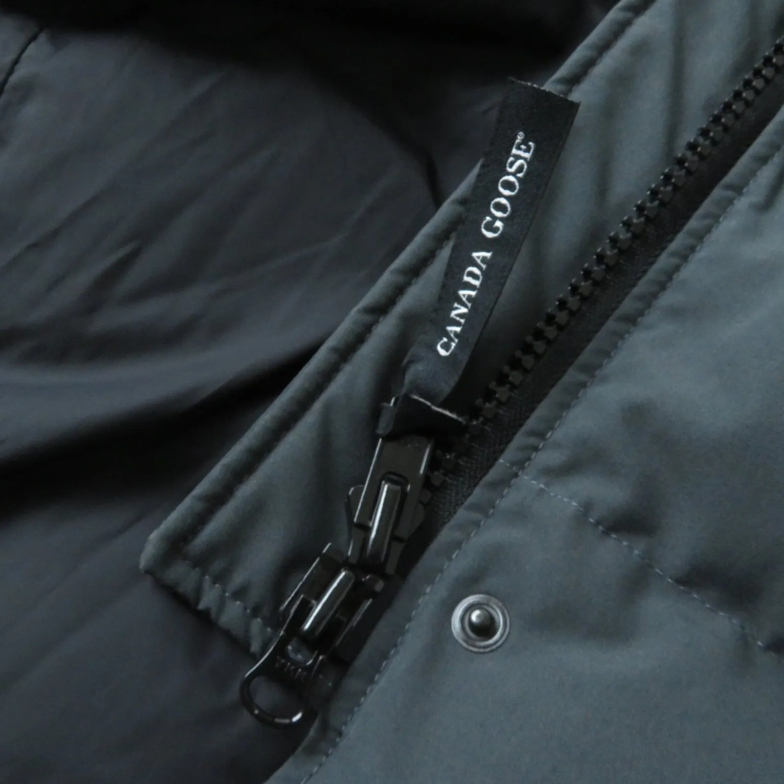 Canada Goose Shelburne Parka Down Coat Gray S/P