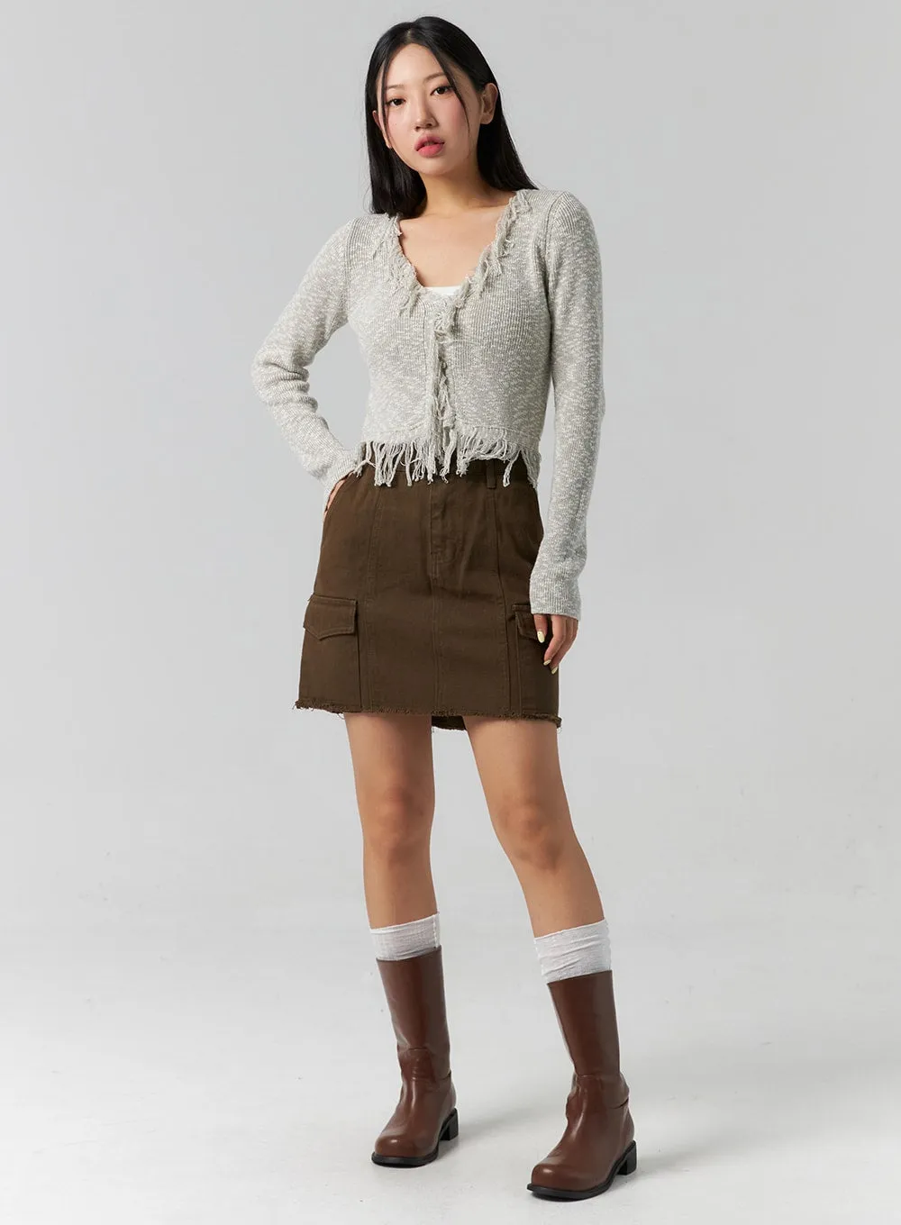 Cargo Mini Skirt CS318