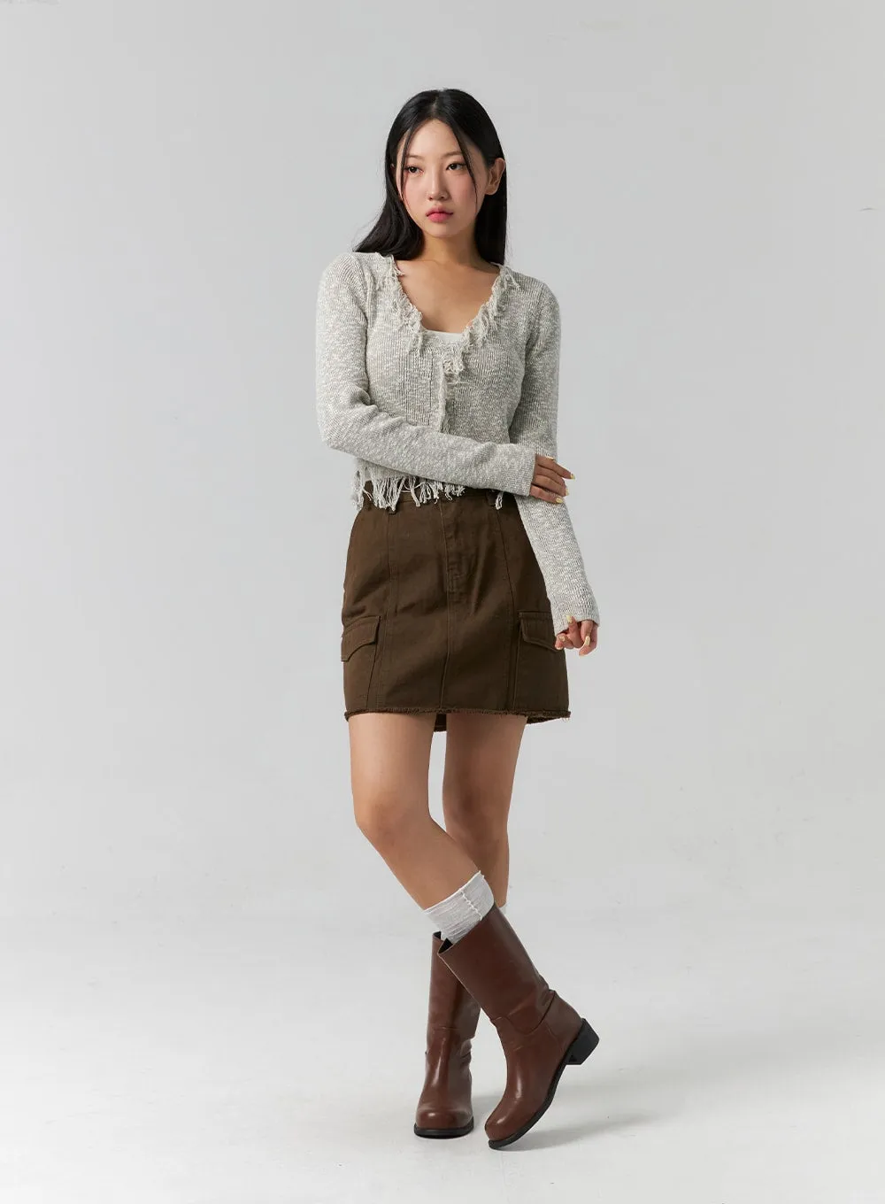 Cargo Mini Skirt CS318