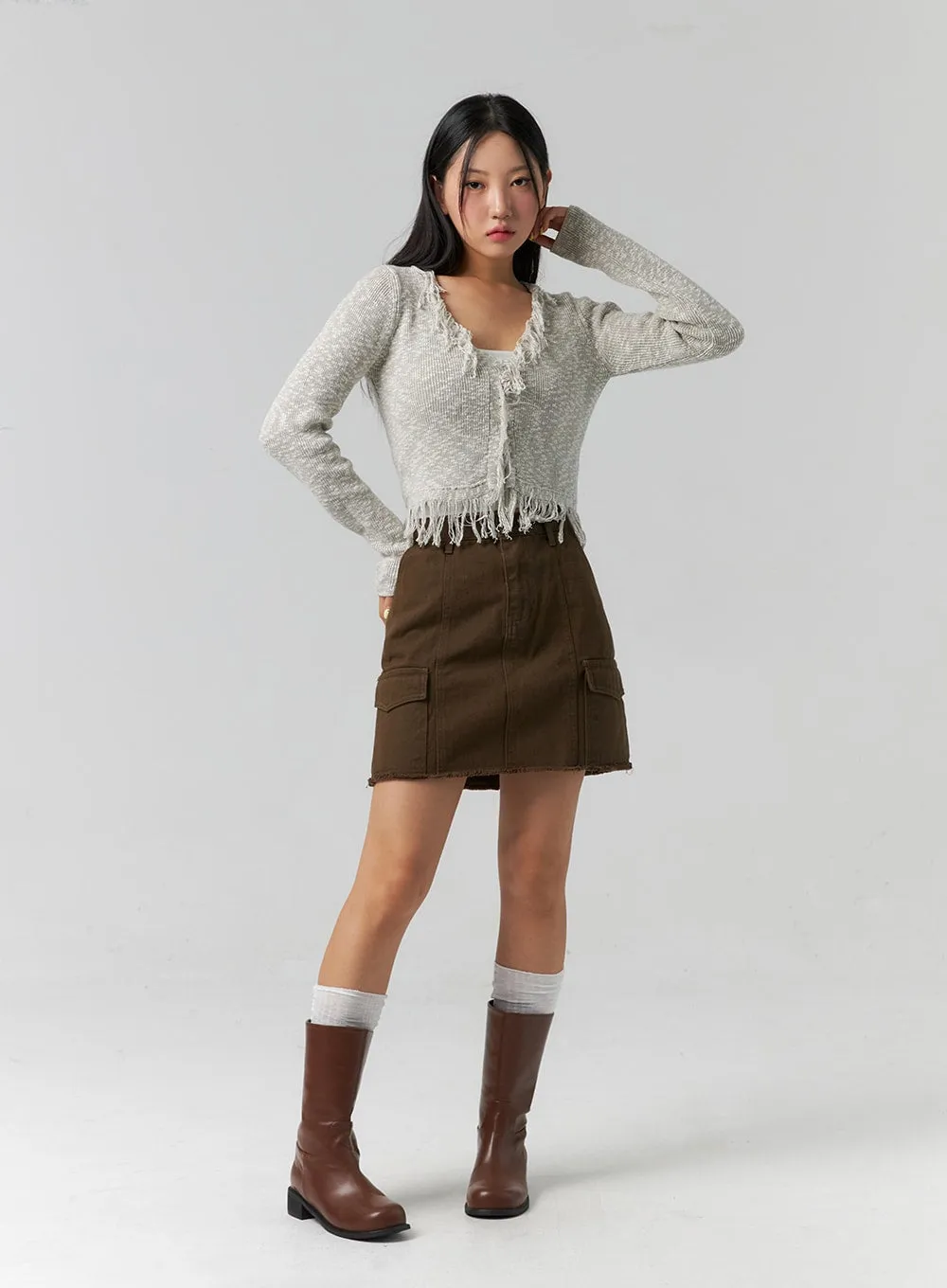 Cargo Mini Skirt CS318