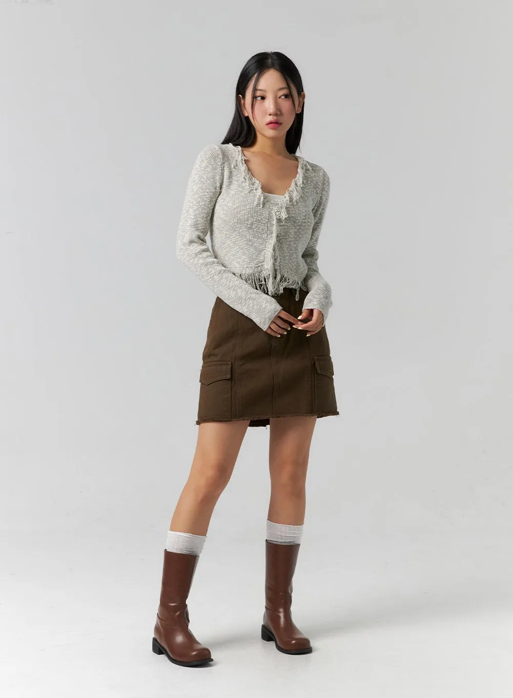 Cargo Mini Skirt CS318