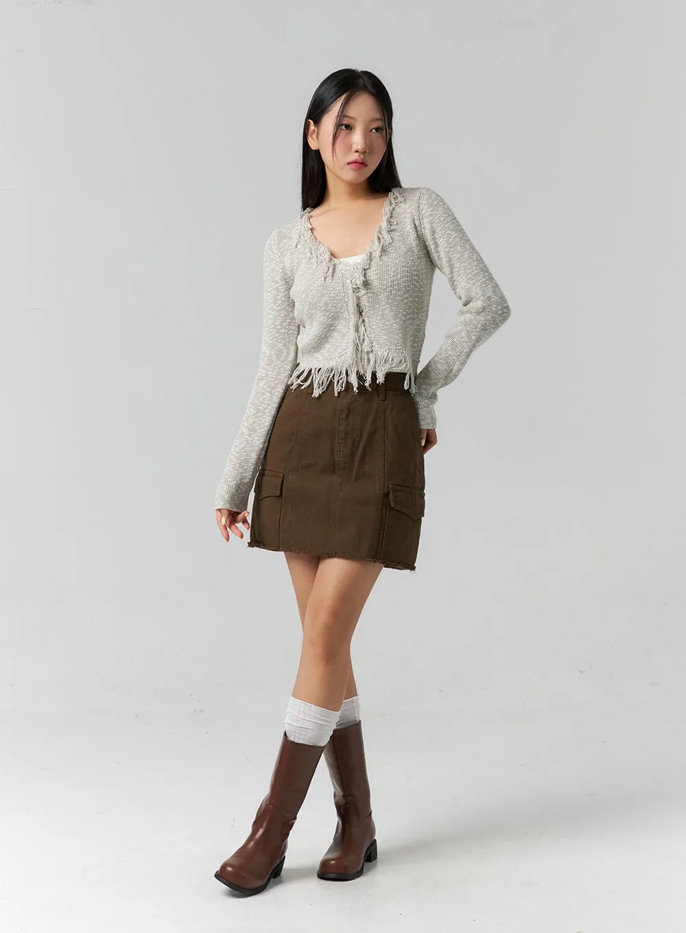 Cargo Mini Skirt CS318