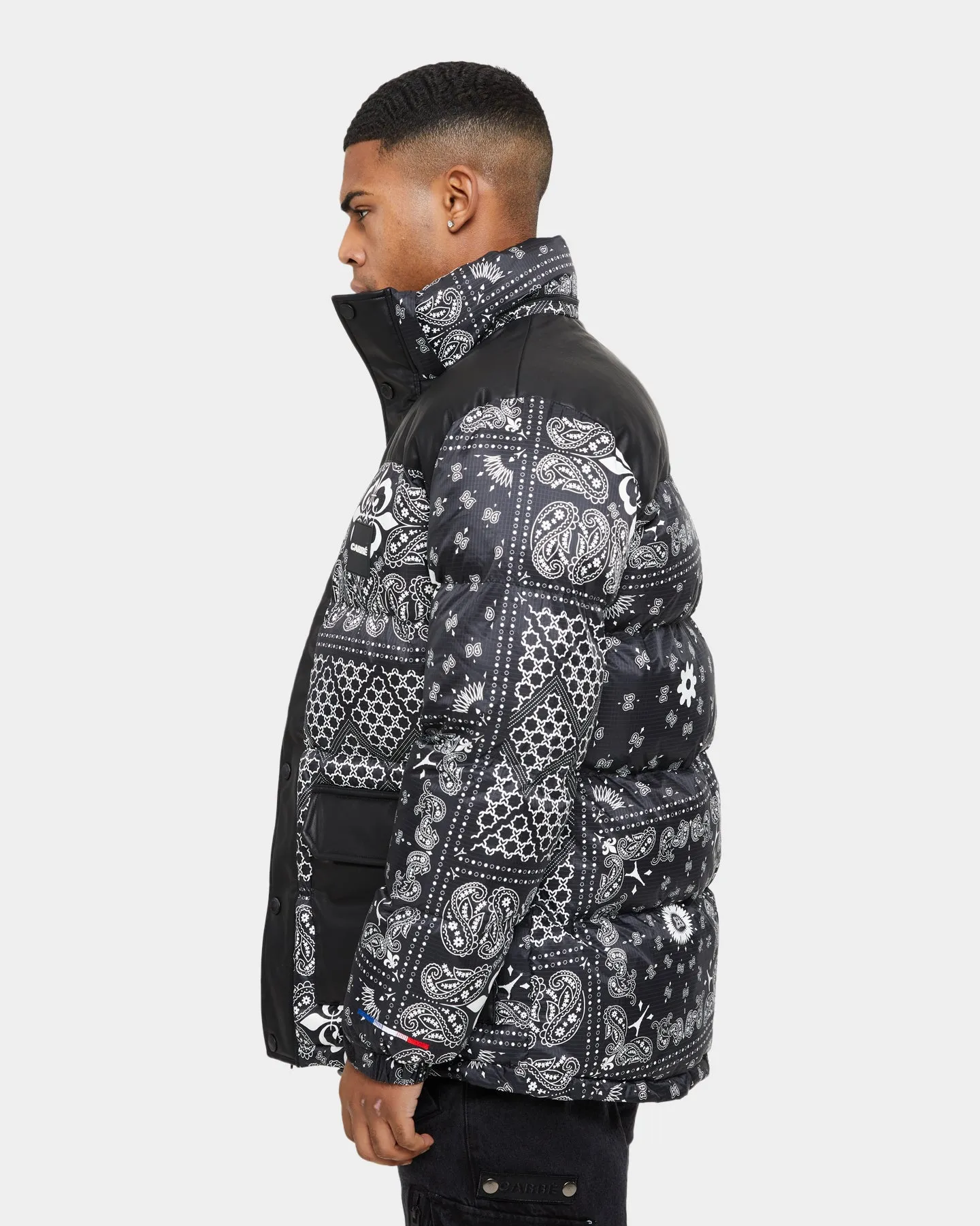 Carre Bandana Ultra Roadman Puffer Jacket Black