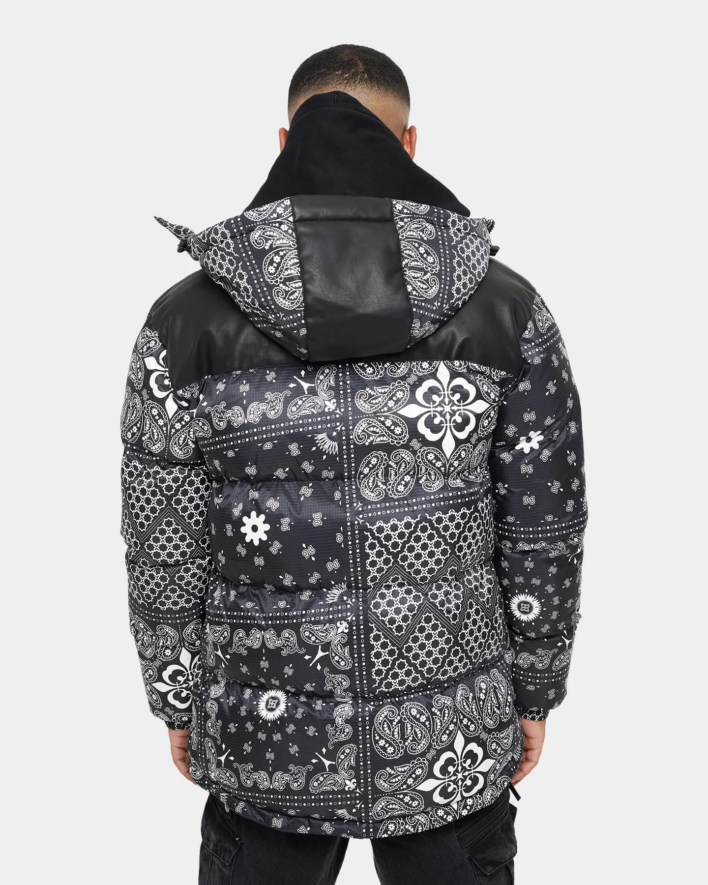 Carre Bandana Ultra Roadman Puffer Jacket Black