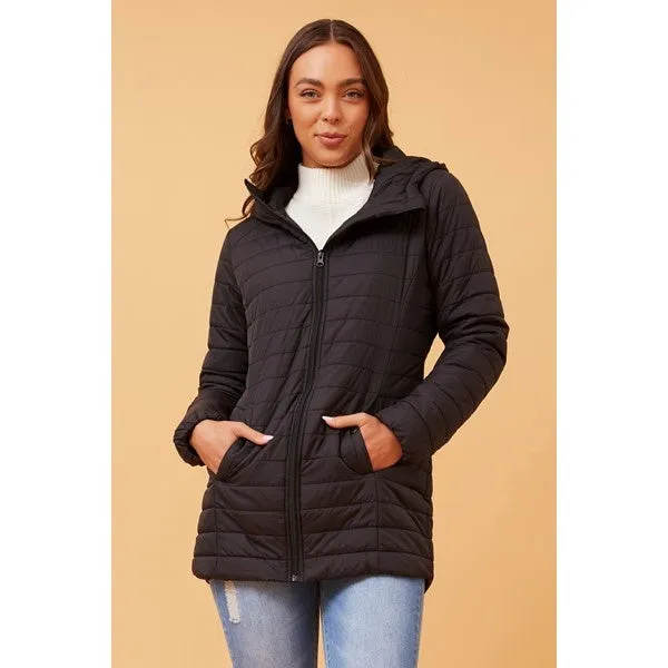 CARSON HOODED PUFFER JACKET