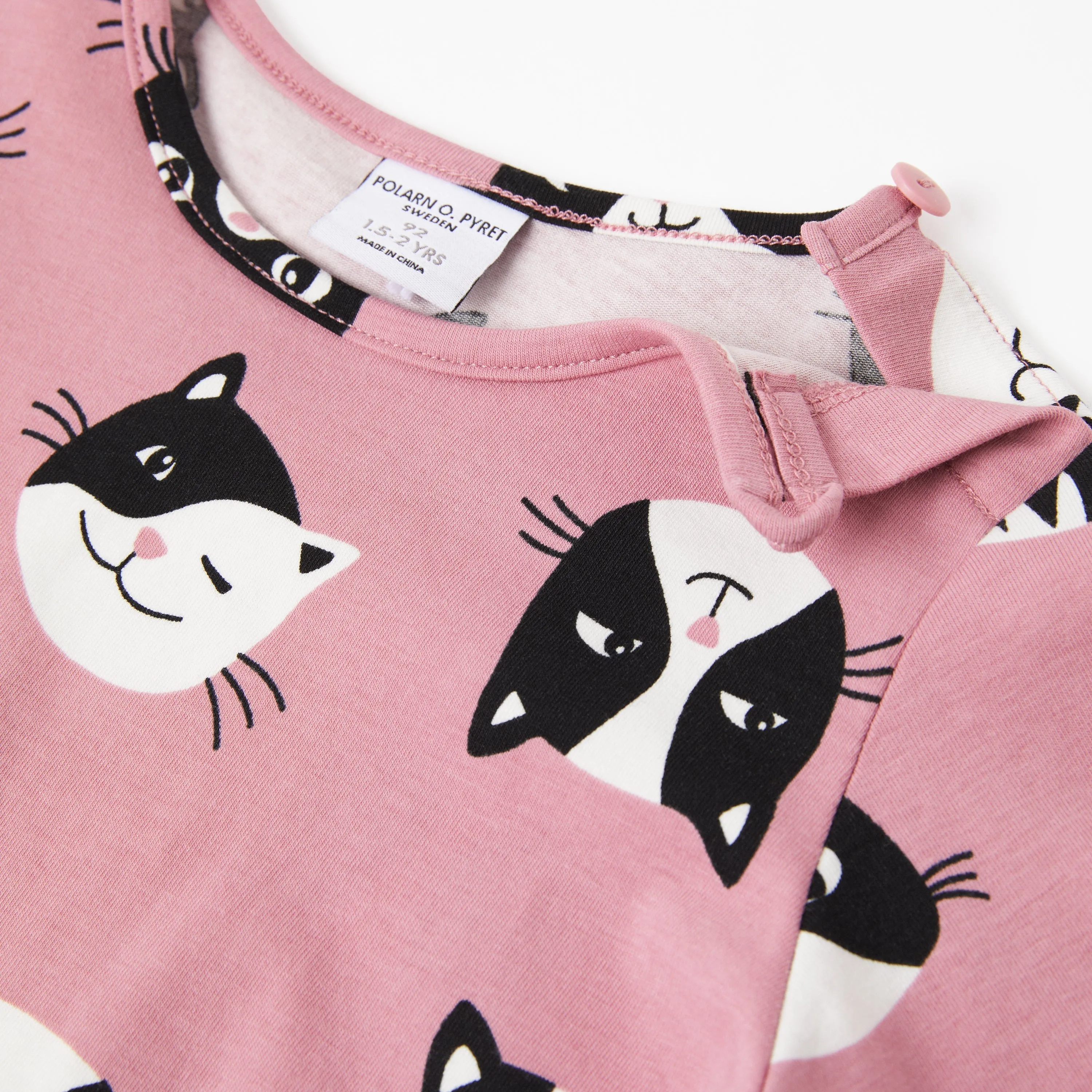 Cat Pocket Kids Top