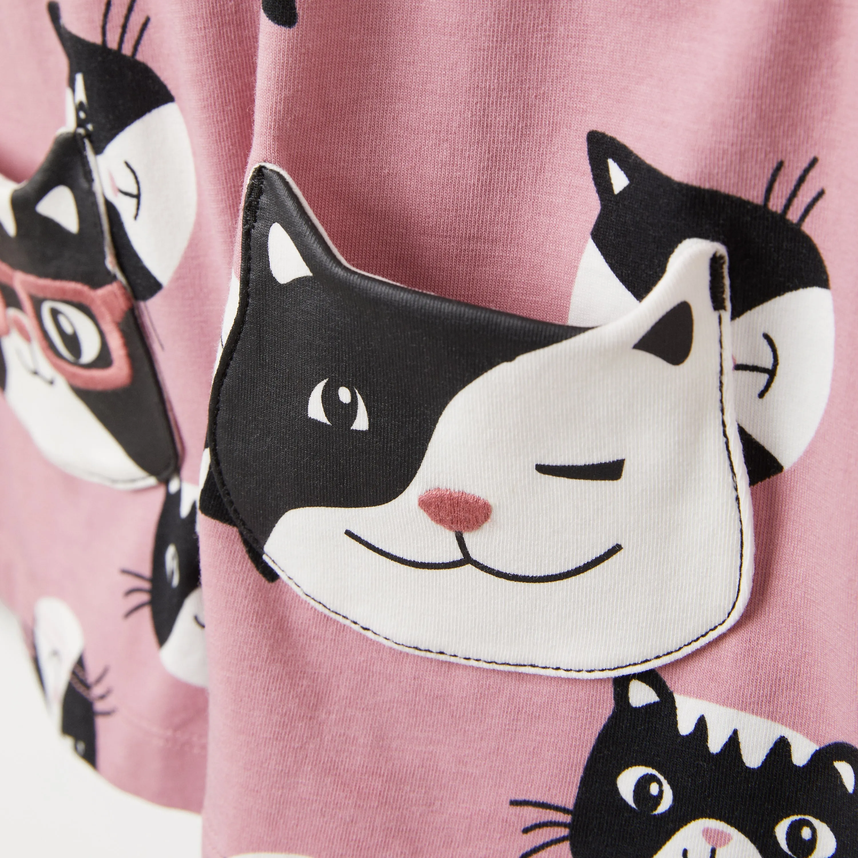 Cat Pocket Kids Top