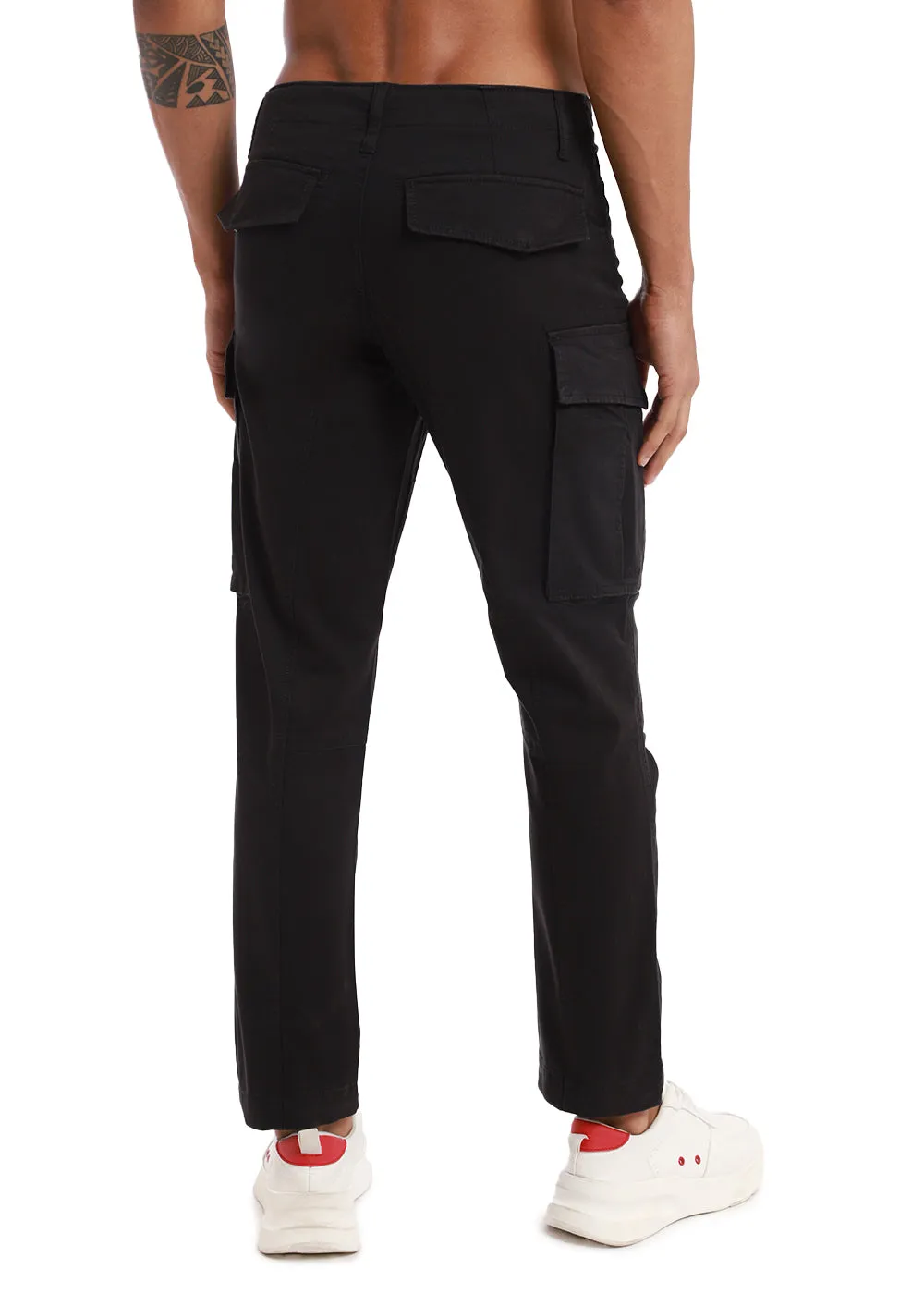 Charcoal Black Cargo Pant