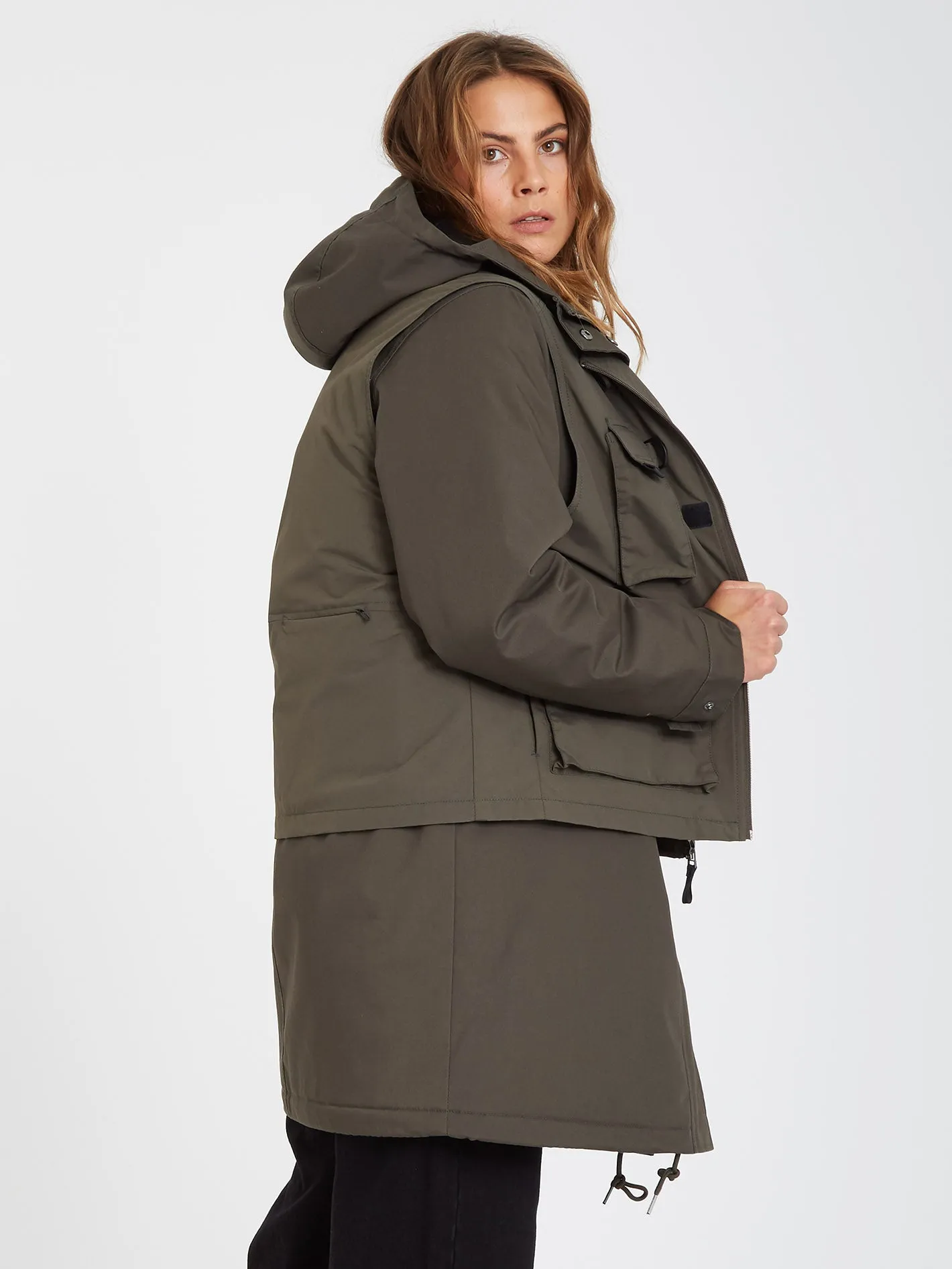 Cimandy 5K 3In1 Parka - ARMY GREEN COMBO