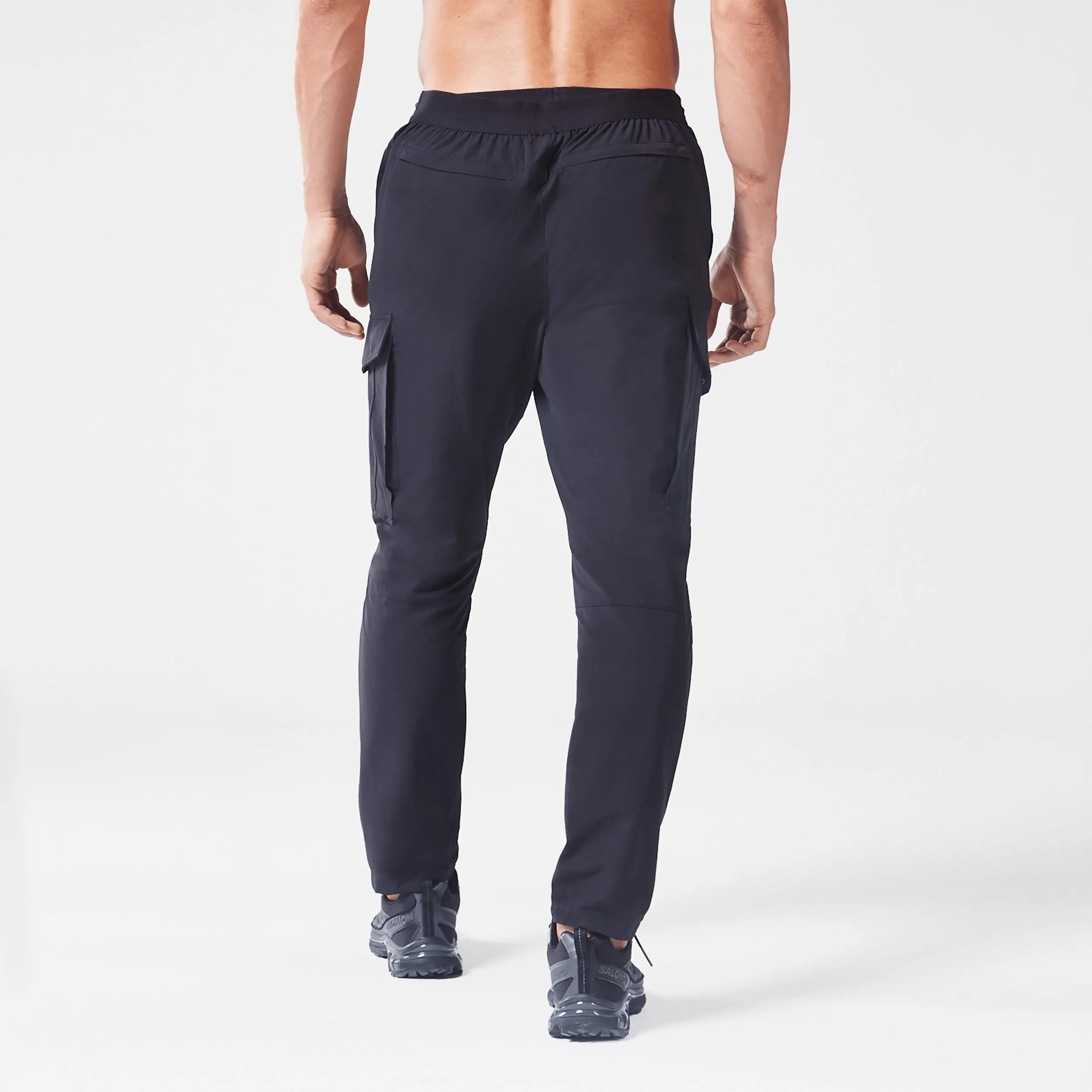 Code Tapered Cargo Pants - Black