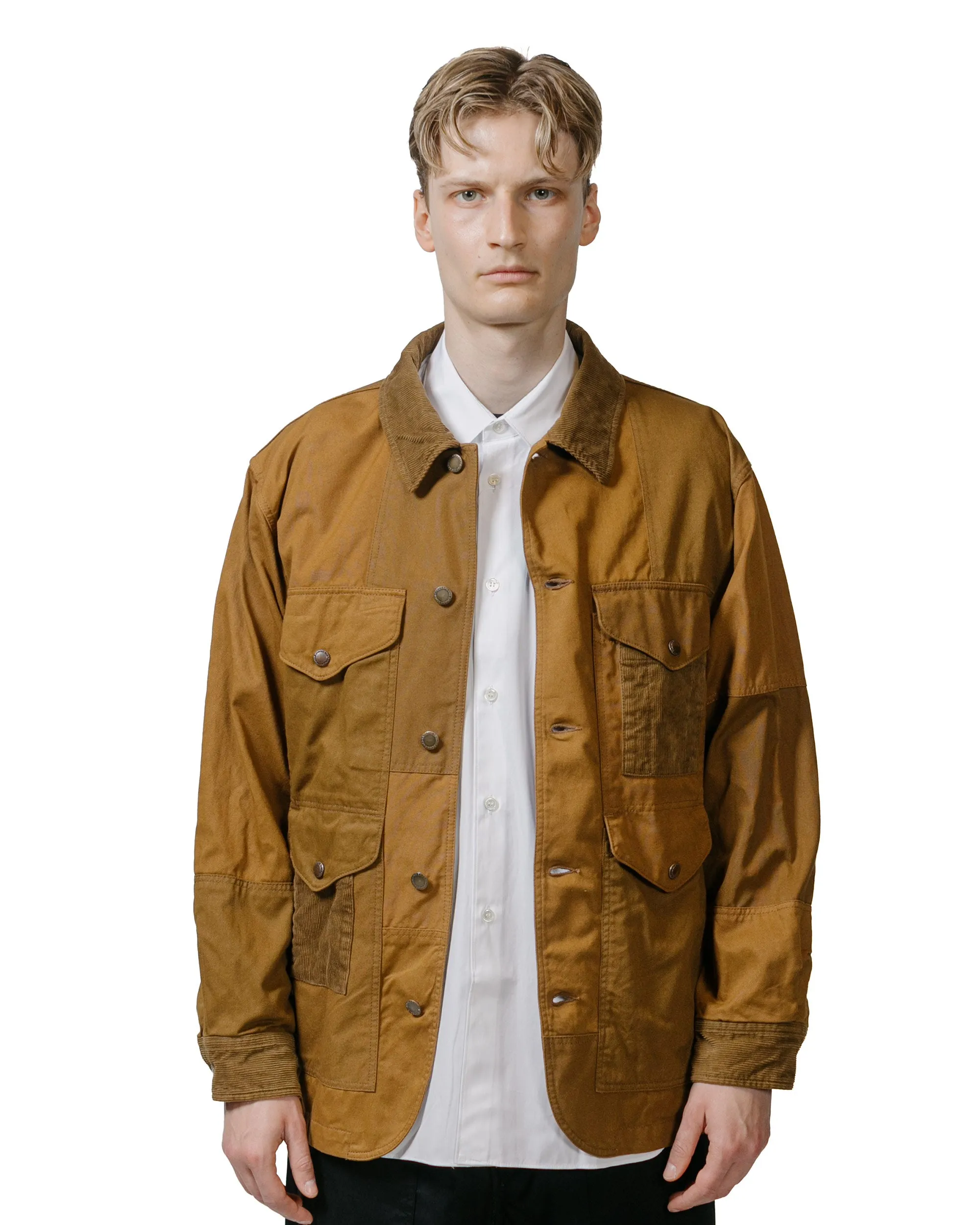 Comme des Garçons HOMME Cotton Drill Jacket Brown