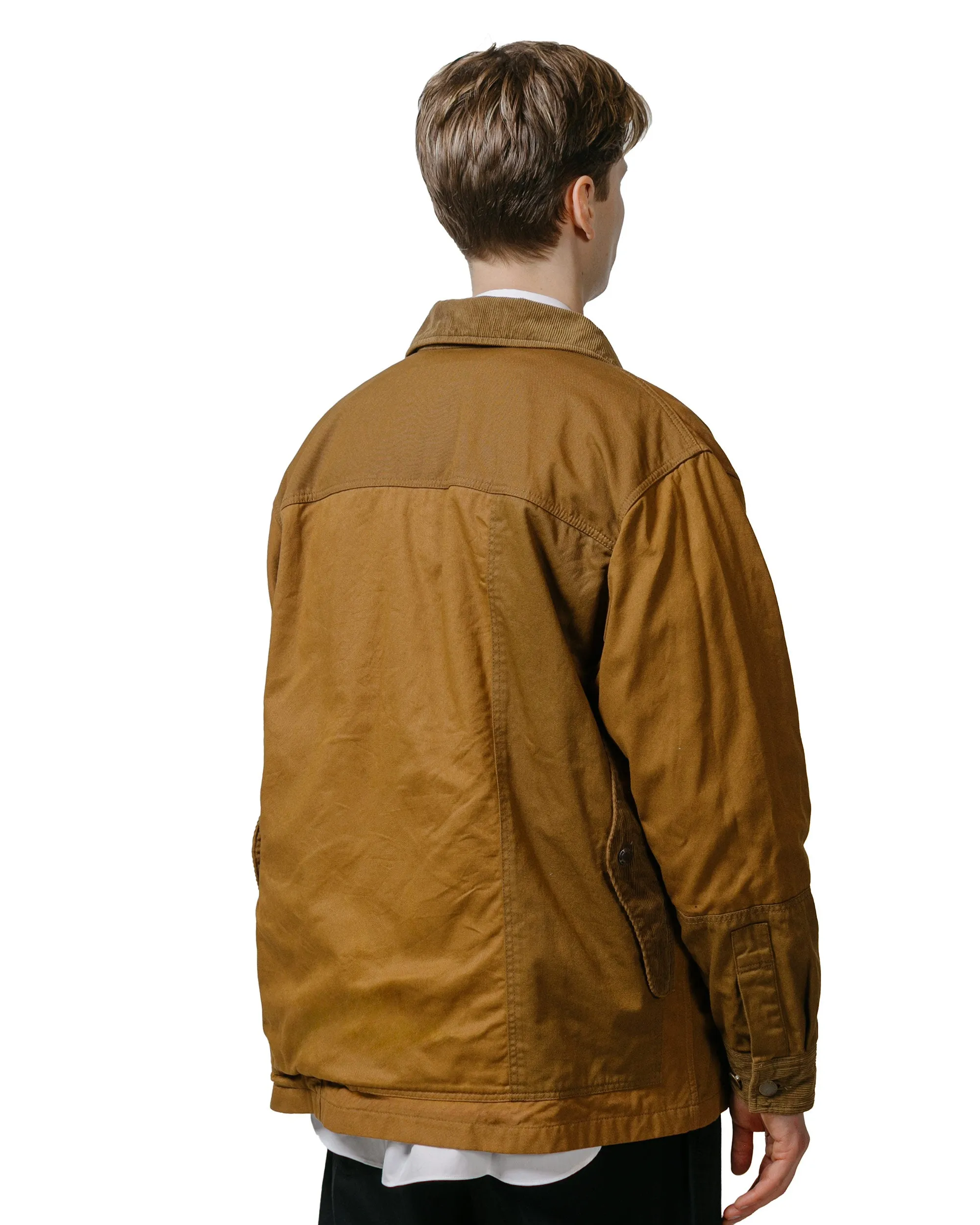 Comme des Garçons HOMME Cotton Drill Jacket Brown