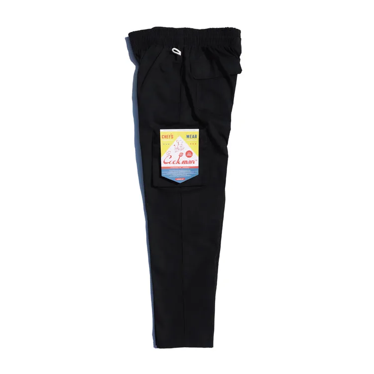 Cookman Chef Pants Cargo - Ripstop : Black