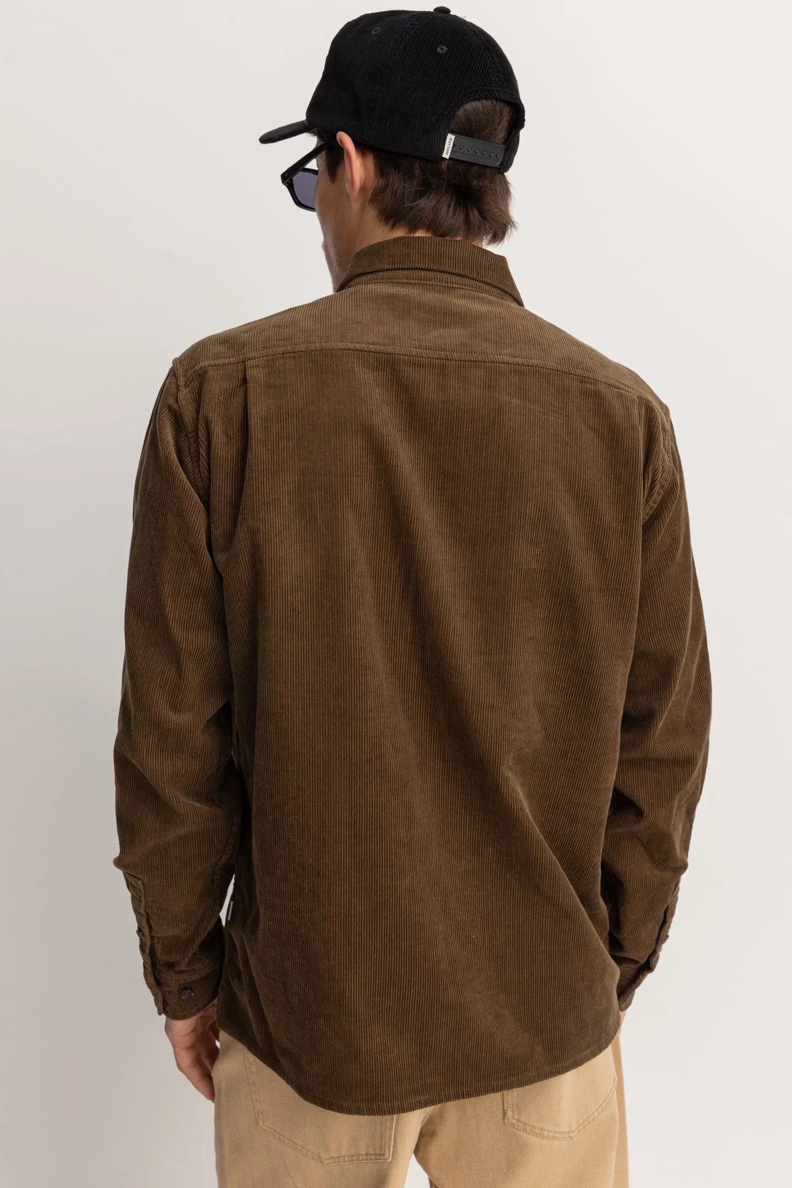 Corduroy Ls Shirt Bark