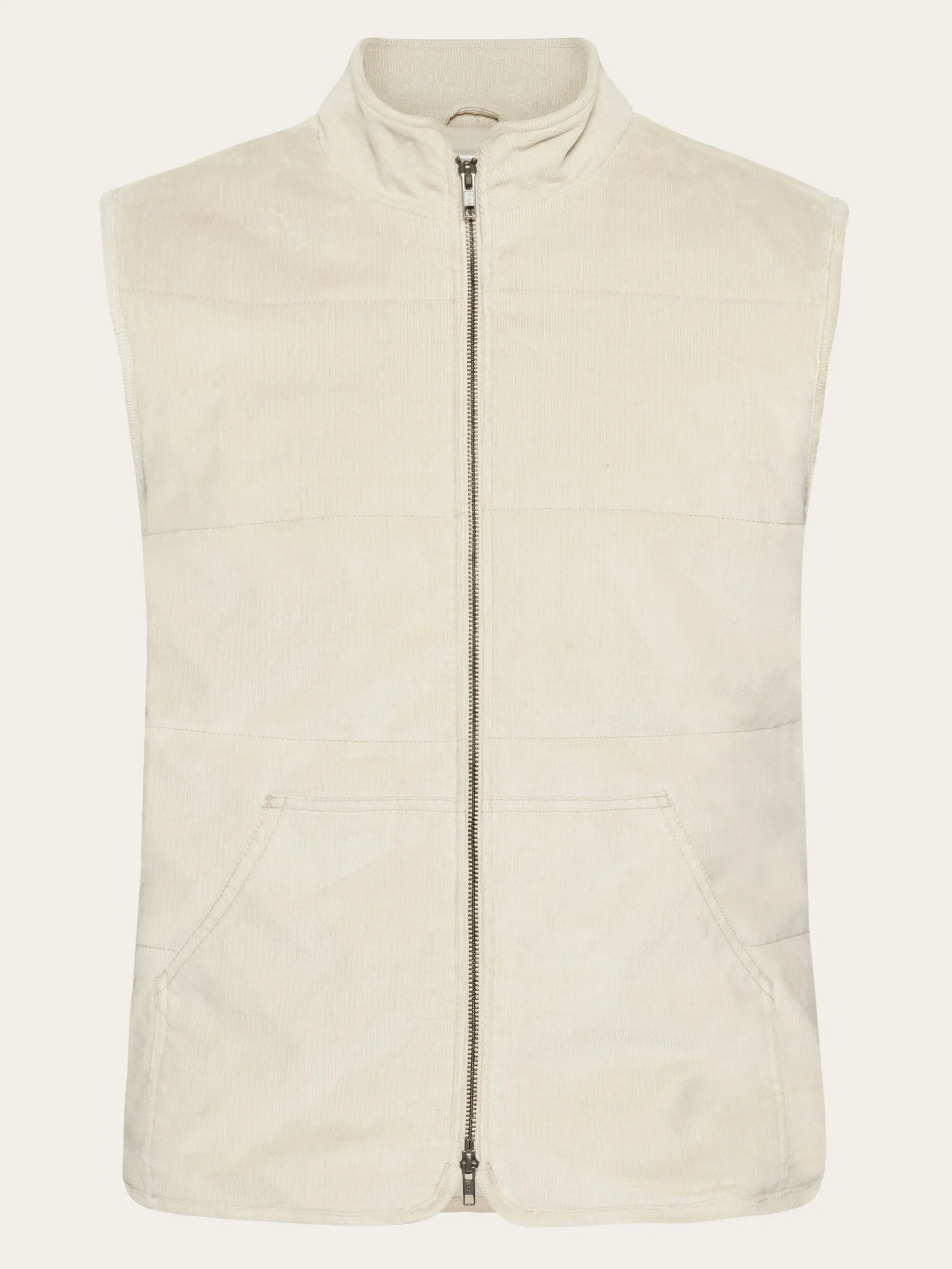 Corduroy overshirt - Light feather gray