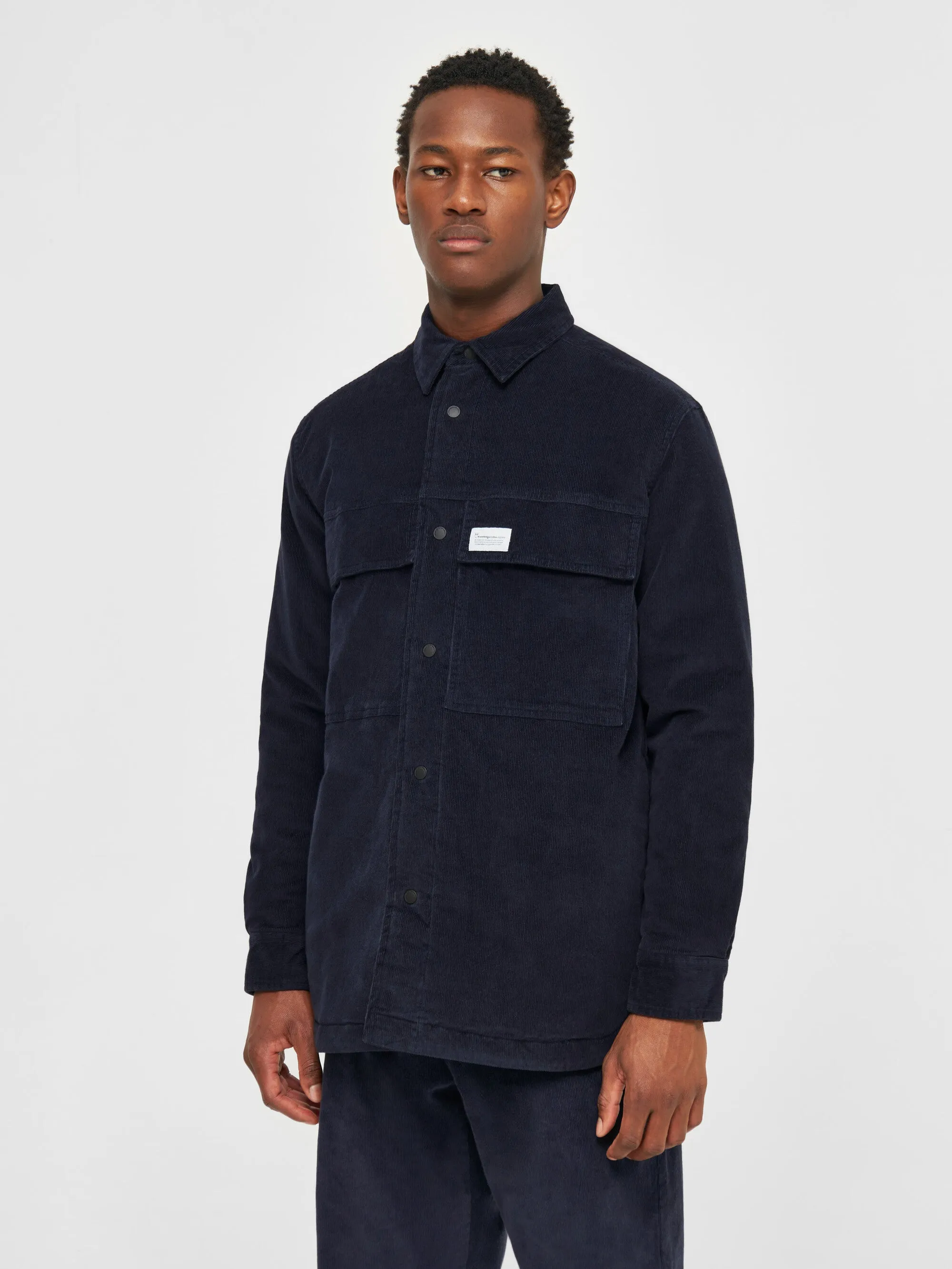 Corduroy overshirt - Night Sky