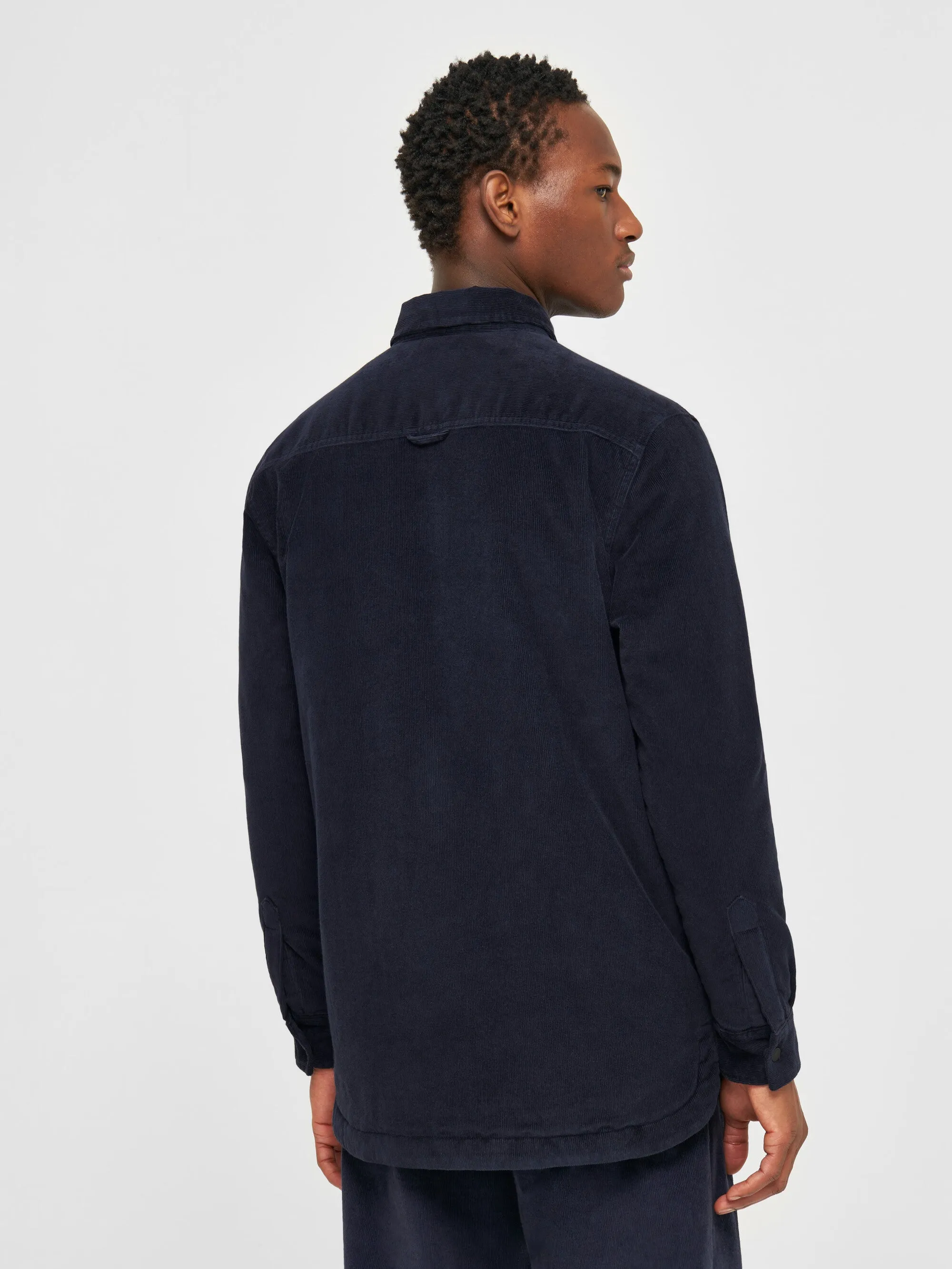 Corduroy overshirt - Night Sky