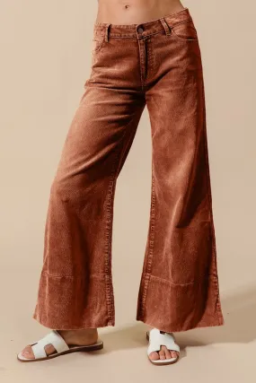 Corduroy Rust Pants